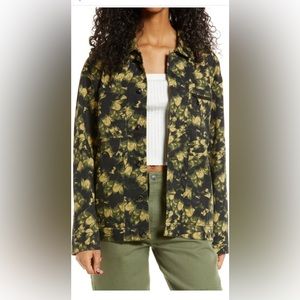 🆕 Stretch Twill Utility Jacket by Nordstrom + Cristina Martinez - MEDIUM NWT